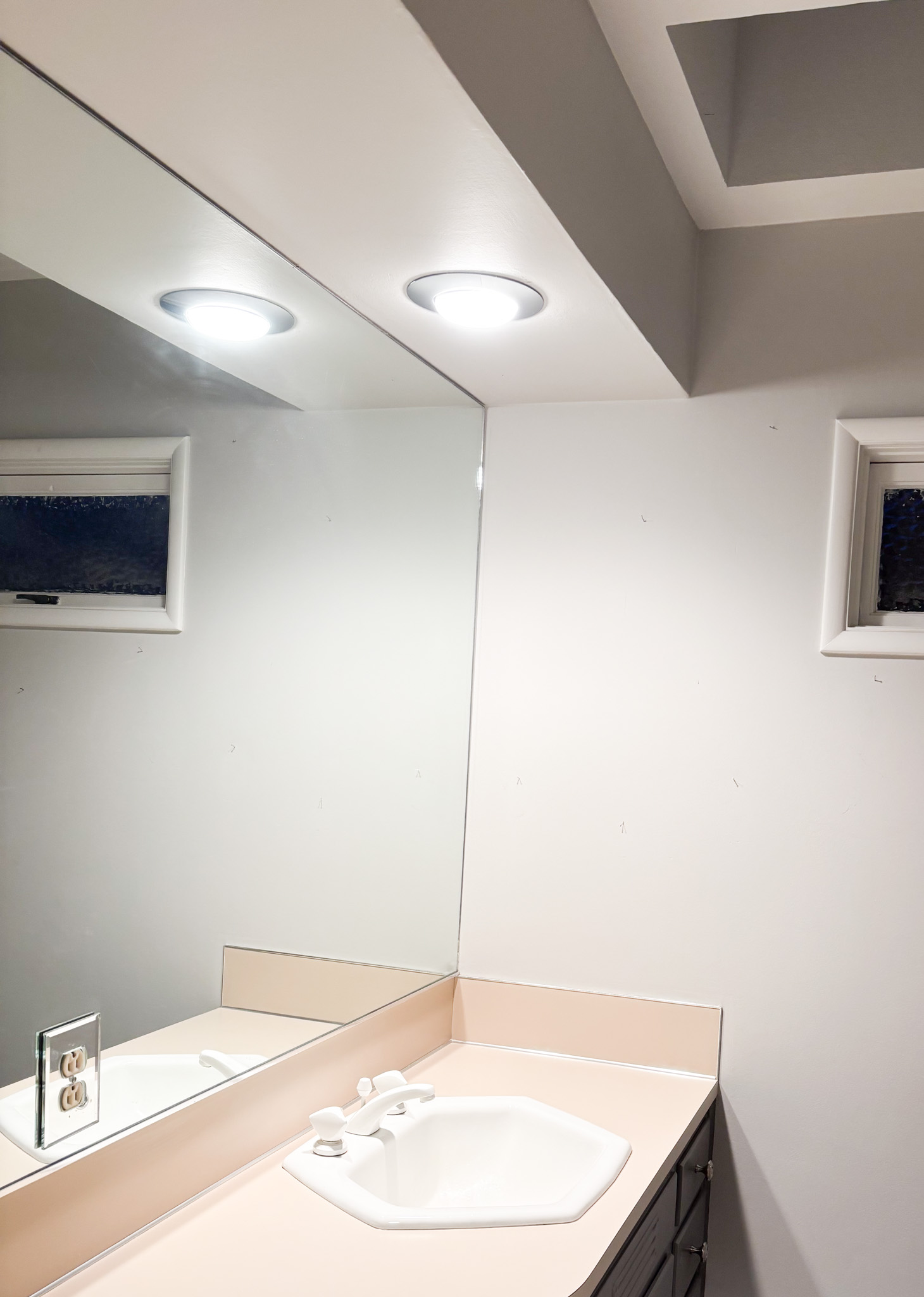 Third bathroom vanity